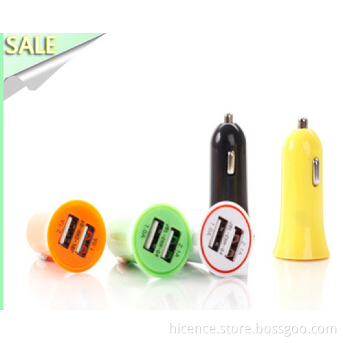 Horn Shape 5V 2.1A Dual USB Car Charger for iPhone